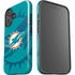 NFL Miami Dolphins Double Vision iPhone 16 Impact Case